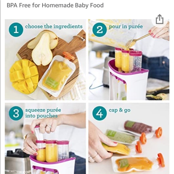 Infantino | squeeze station press & store unit - Picture 5 of 5